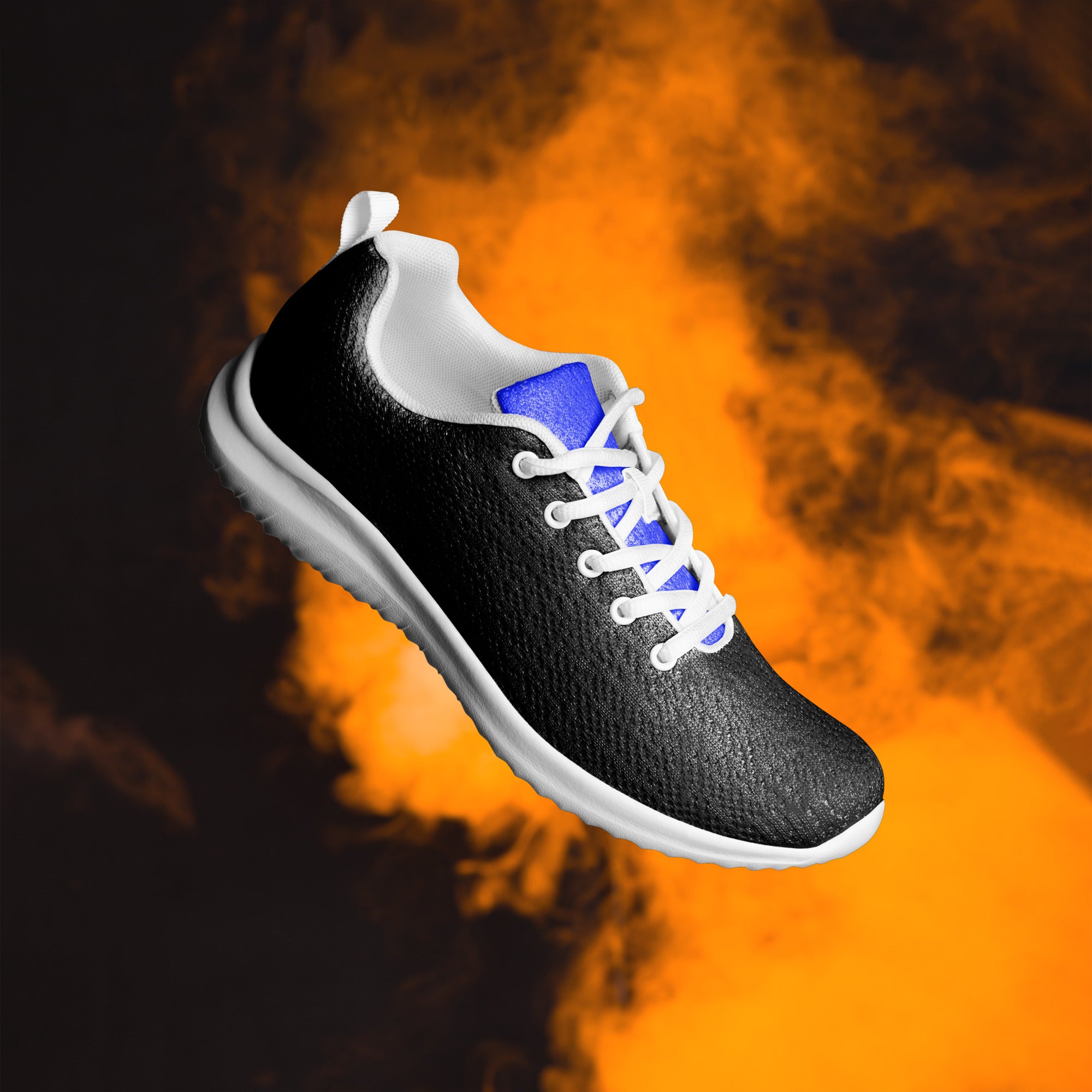 Honor in Every Step: Stylish Men's Athletic Shoes for Law Enforcement Support Style 2