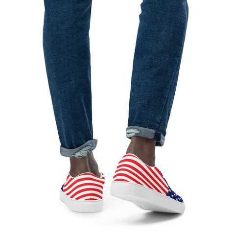 American Spirit at Your Feet: Unveiling the Comfort of Men's Slip-On Freedom Shoes