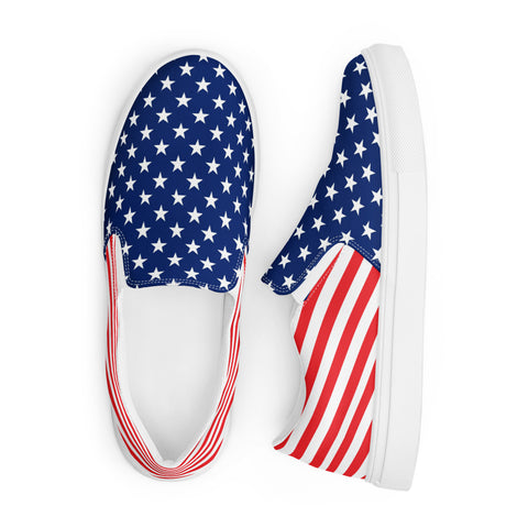 American Spirit at Your Feet: Unveiling the Comfort of Men's Slip-On Freedom Shoes