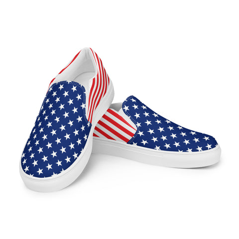 American Spirit at Your Feet: Unveiling the Comfort of Men's Slip-On Freedom Shoes