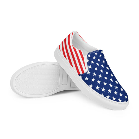 American Spirit at Your Feet: Unveiling the Comfort of Men's Slip-On Freedom Shoes