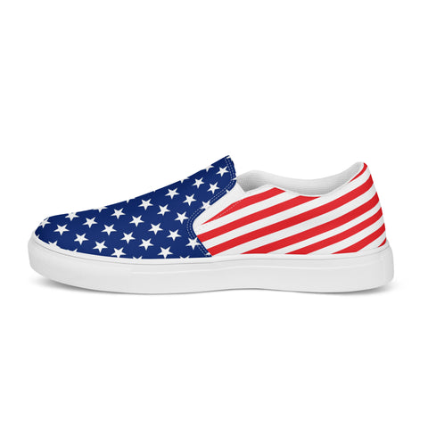 American Spirit at Your Feet: Unveiling the Comfort of Men's Slip-On Freedom Shoes