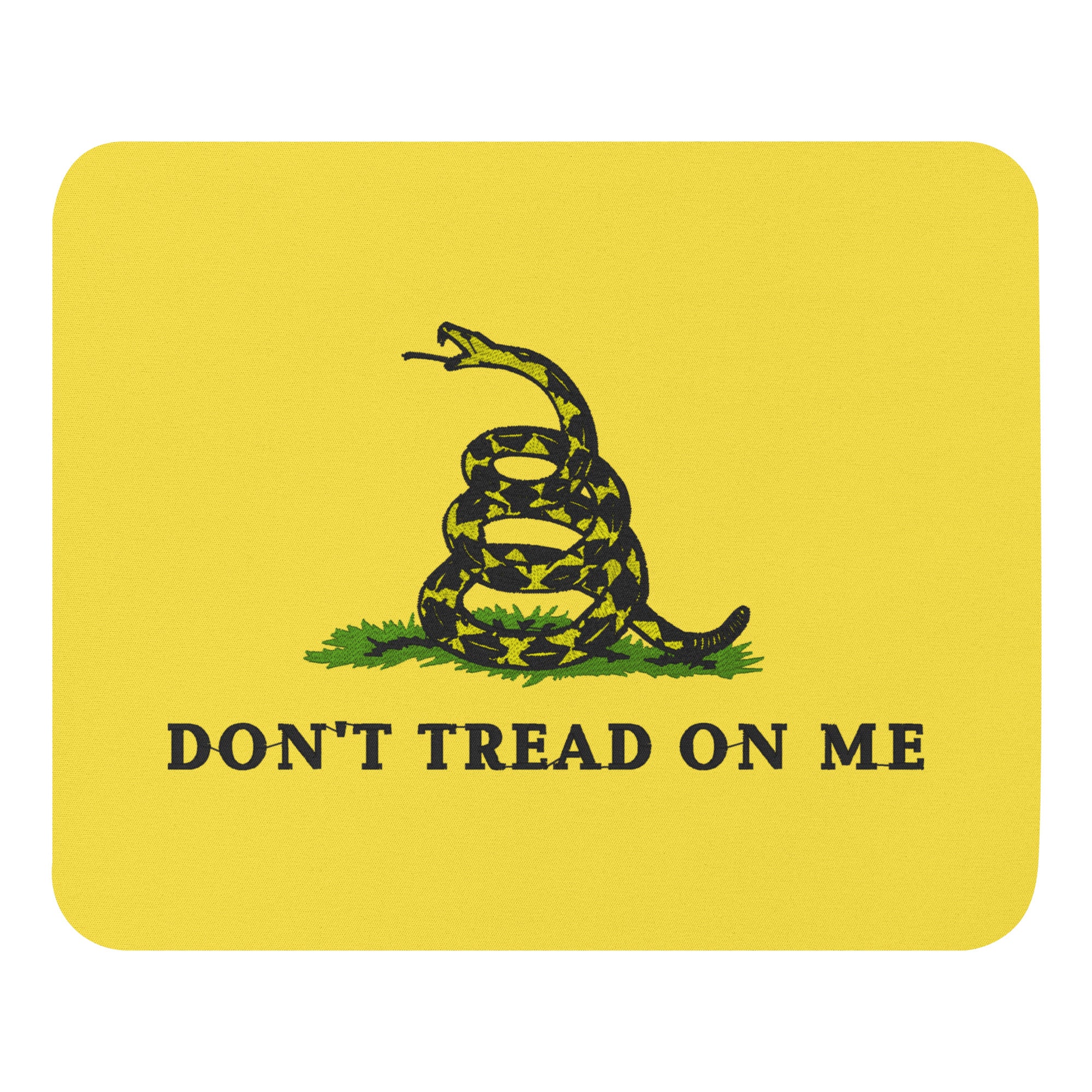 Gadsden Flag Mouse pad - "Don't Tread On Me"