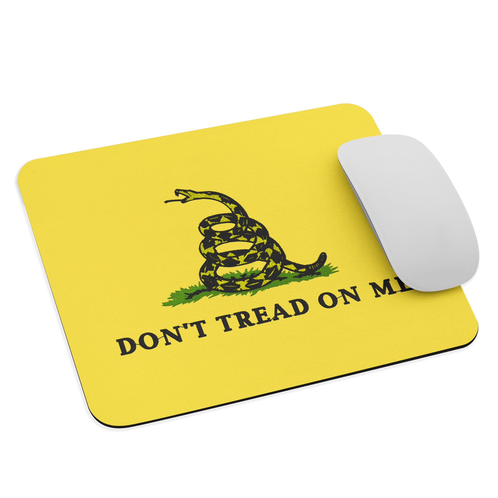 Gadsden Flag Mouse pad - "Don't Tread On Me"