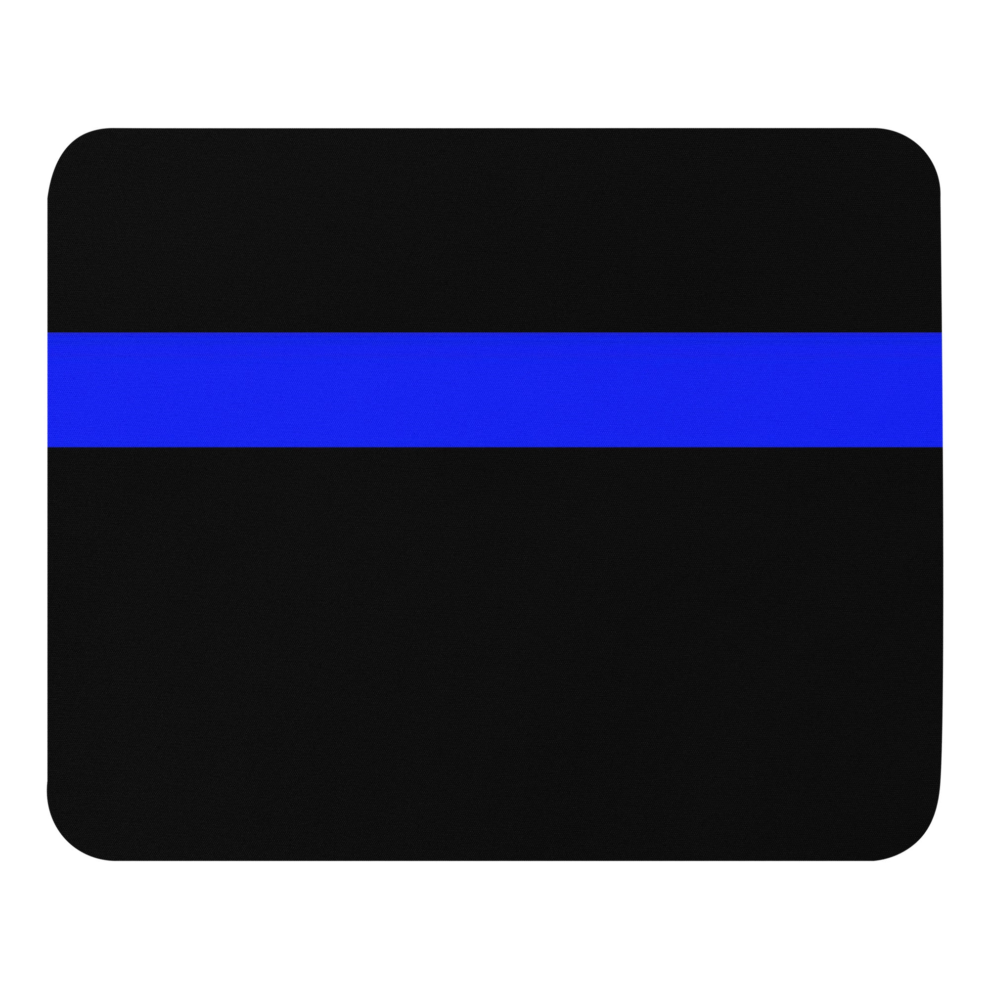 Thin Blue Line Mouse Pad