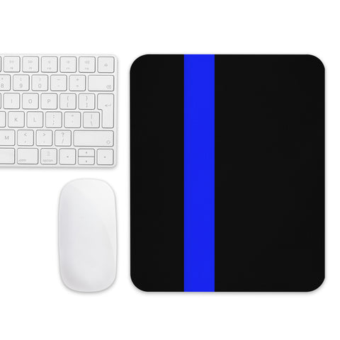 Thin Blue Line Mouse Pad