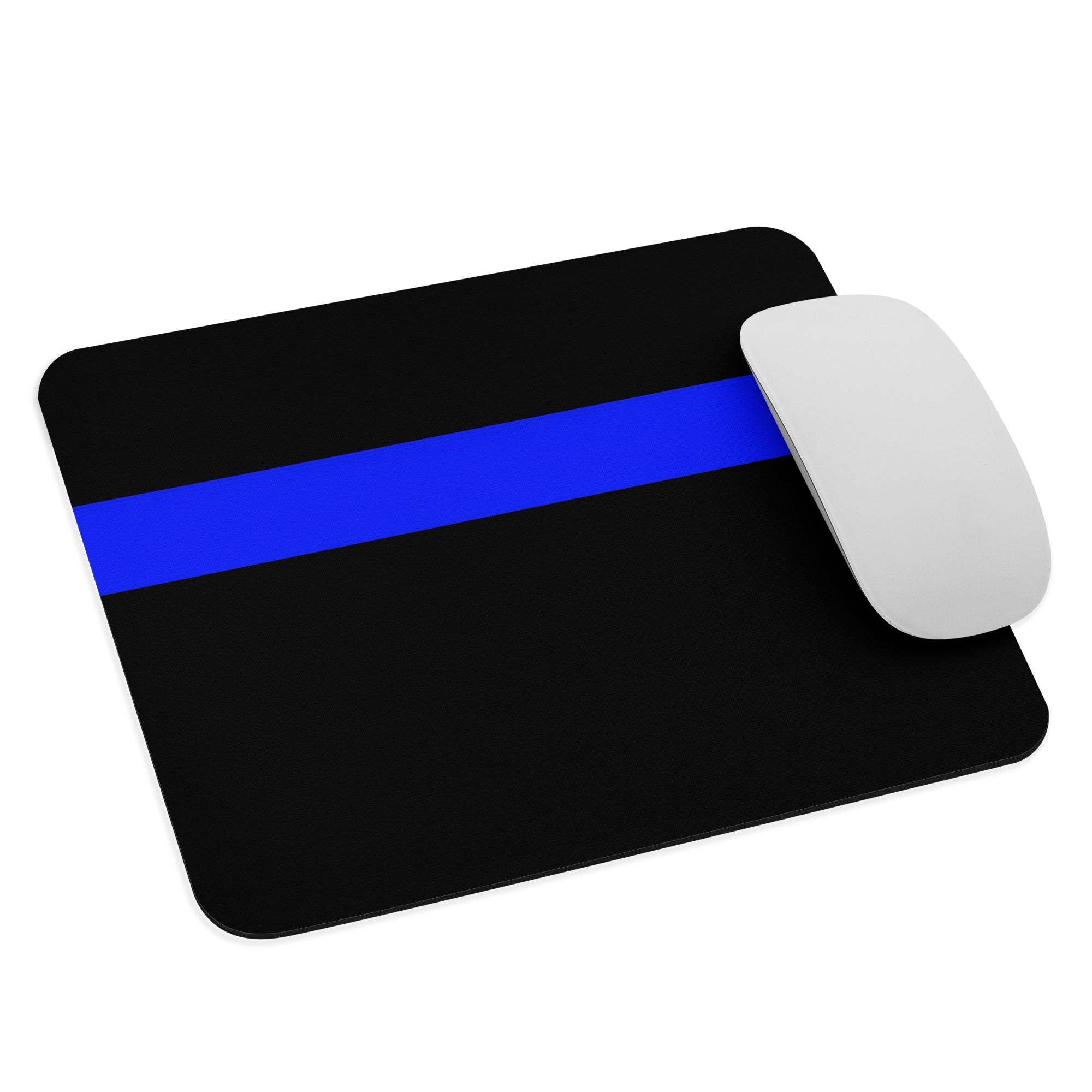 Thin Blue Line Mouse Pad