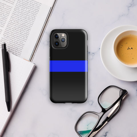 Thin Blue Line Tough Case for iPhone® Back The Blue