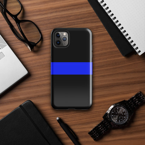 Thin Blue Line Tough Case for iPhone® Back The Blue