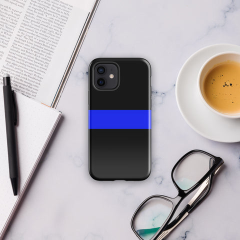 Thin Blue Line Tough Case for iPhone® Back The Blue