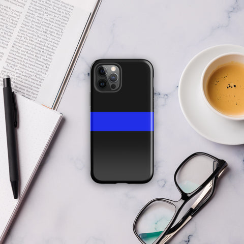 Thin Blue Line Tough Case for iPhone® Back The Blue