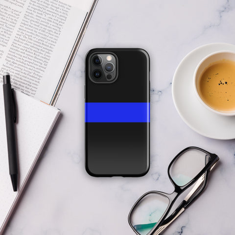 Thin Blue Line Tough Case for iPhone® Back The Blue