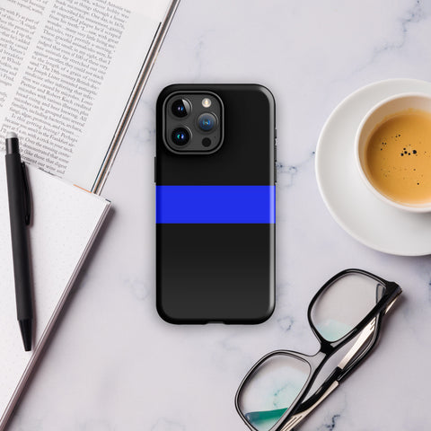 Thin Blue Line Tough Case for iPhone® Back The Blue