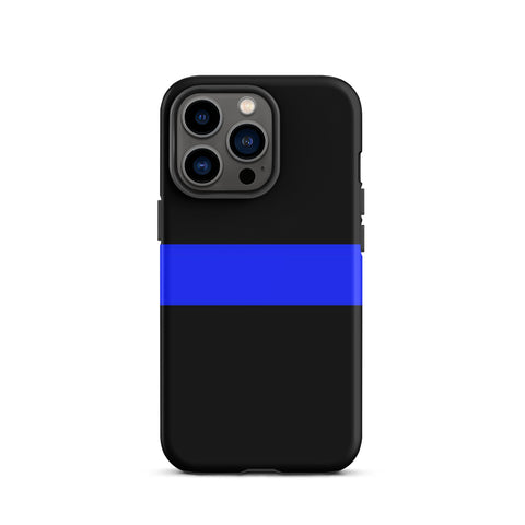 Thin Blue Line Tough Case for iPhone® Back The Blue