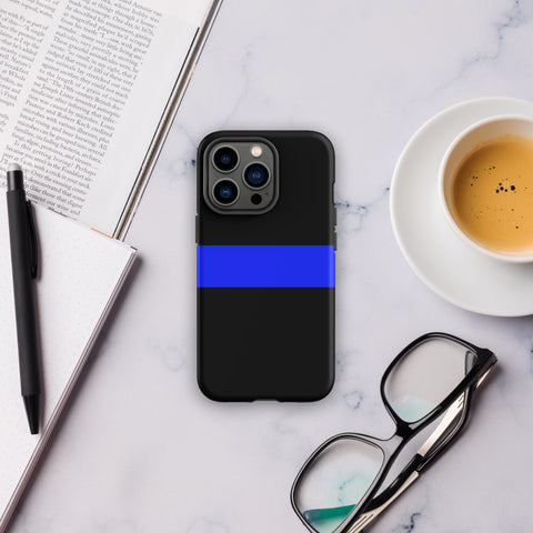 Thin Blue Line Tough Case for iPhone® Back The Blue