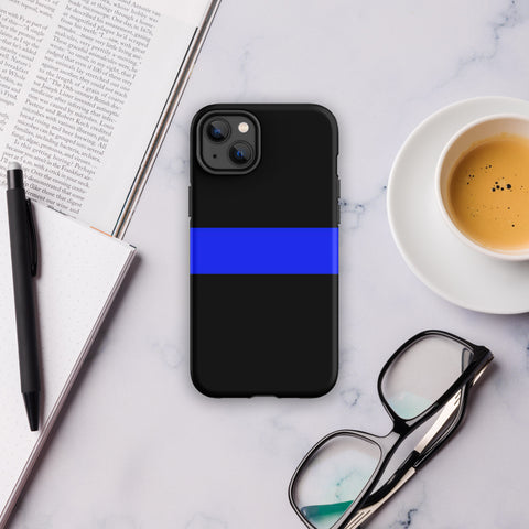 Thin Blue Line Tough Case for iPhone® Back The Blue