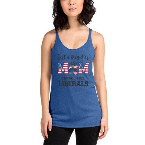 Statement Racerback Tank - Versatile & Edgy - Back The Blue Store