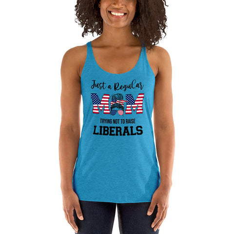 Statement Racerback Tank - Versatile & Edgy - Back The Blue Store