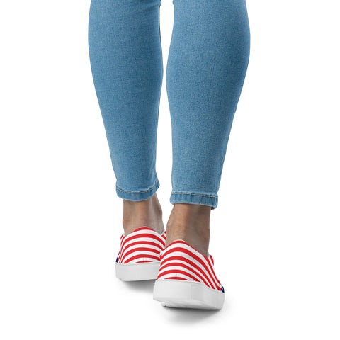 American Patriot Women's Slip-Ons: Unveiling Freedom in Every Step