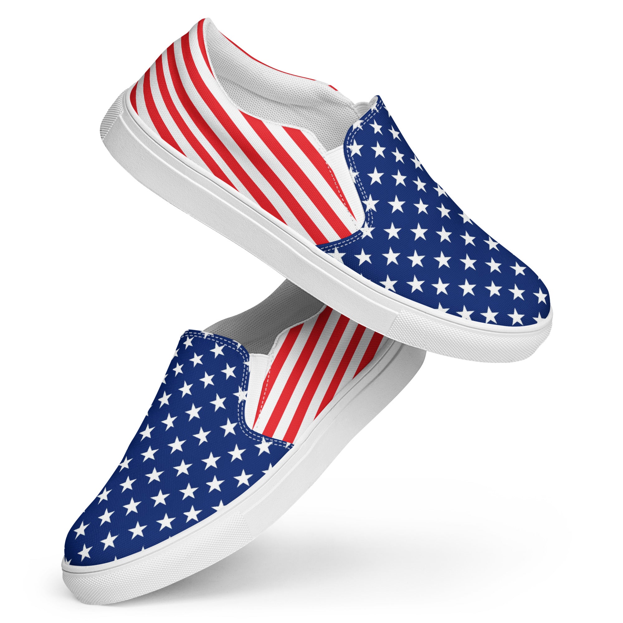 American Patriot Women's Slip-Ons: Unveiling Freedom in Every Step