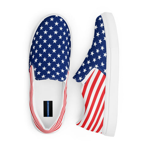 American Patriot Women's Slip-Ons: Unveiling Freedom in Every Step