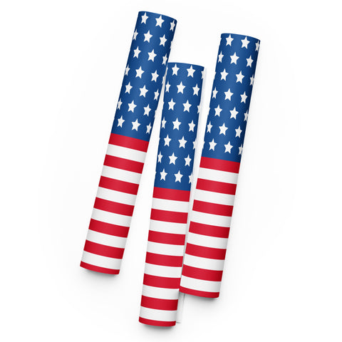 Stars and Stripes Patriotic Gift Wrap