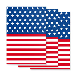 Stars and Stripes Patriotic Gift Wrap