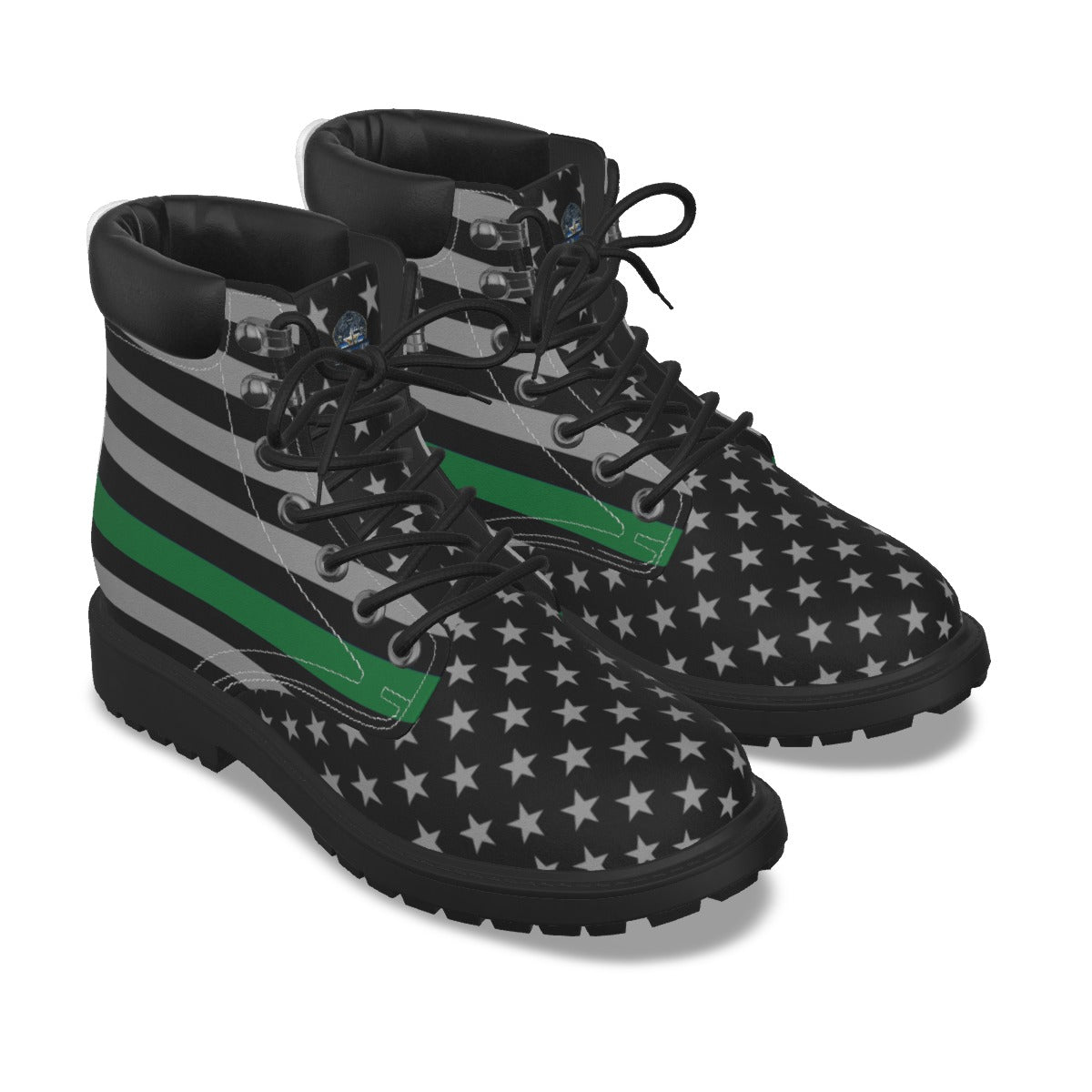 Thin Green Line Women's Boots - Support Troops in Style | BackTheBlueStore.com