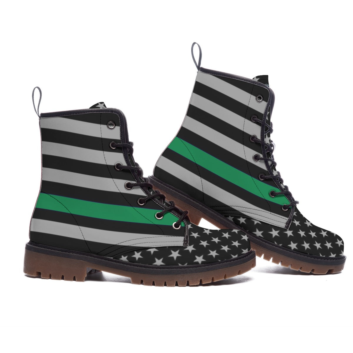 Support Our Troops with Stylish Thin Green Line Women's Boots | BackTheBlueStore.com