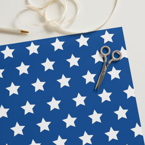 Stars and Stripes Patriotic Gift Wrap