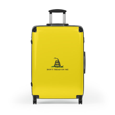 Gadsden Flag Printed on a Durable Suitcase for the Traveling Patriot!  USA!