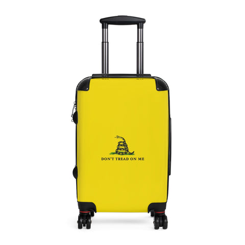 Gadsden Flag Printed on a Durable Suitcase for the Traveling Patriot!  USA!