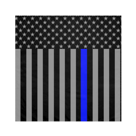 Enhance Your Table Setting with Our Thin Blue Line Flag Printed Napkins