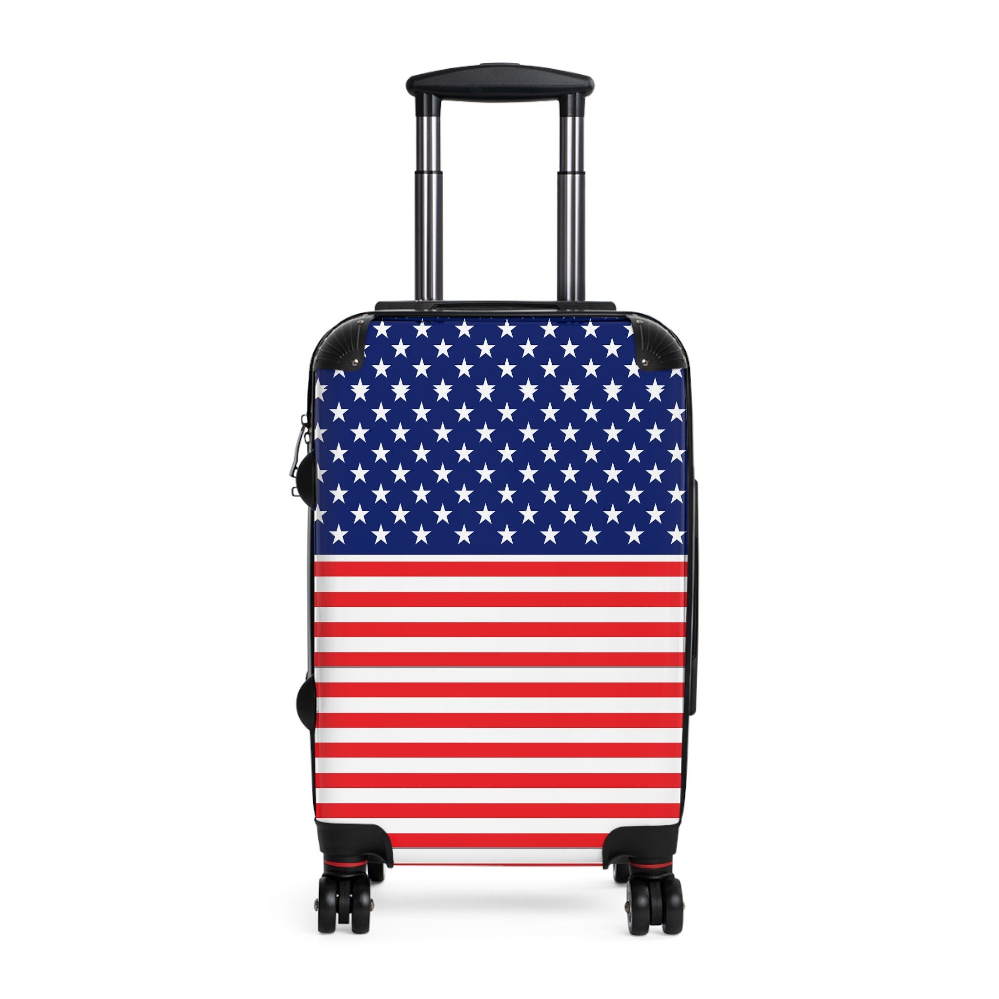 Amercian Flag, Stars and Stripes Printed Suitcase, 3 Sizes Available.  USA!